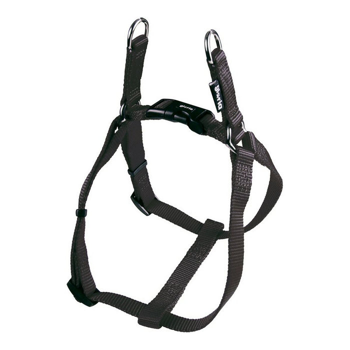 Dog Harness By Gloria Adjustable Smooth Black M