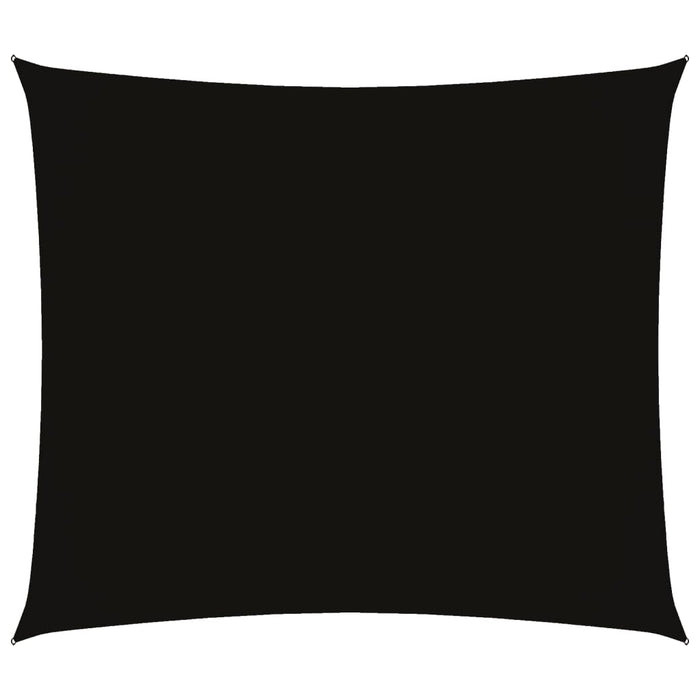 Sunshade Sail Oxford Fabric Rectangular 2.5X3 M Black Otpipp