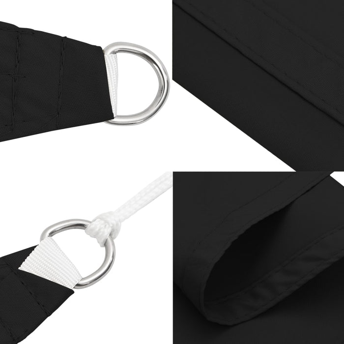 Sunshade Sail Oxford Fabric Rectangular 2.5X3.5 M Black Otpipl