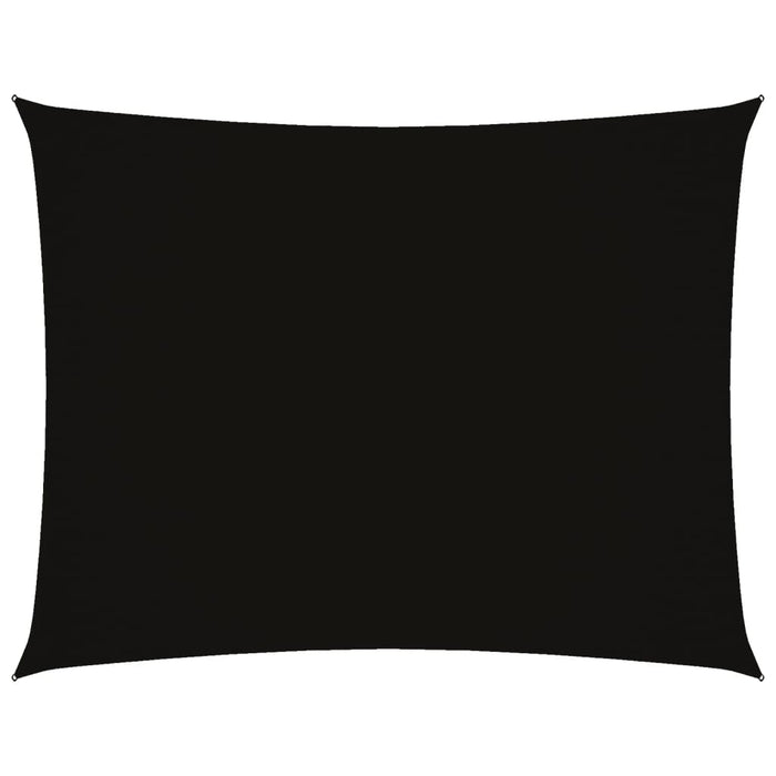 Sunshade Sail Oxford Fabric Rectangular 2.5X4 M Black Otpipi