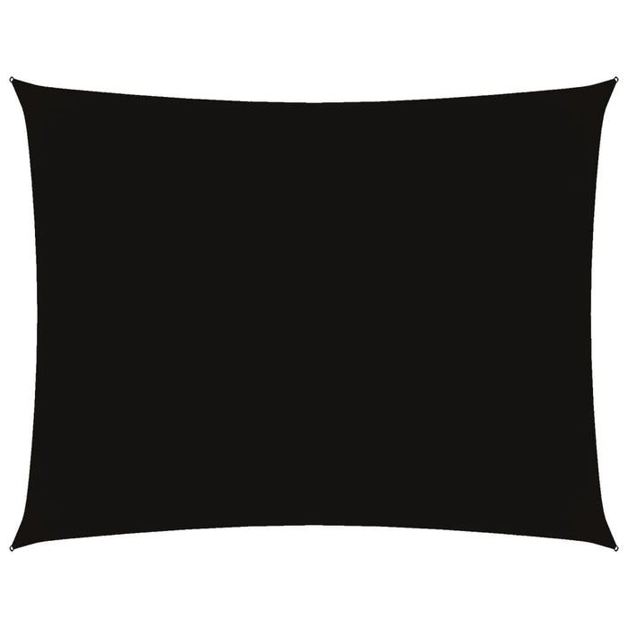 Sunshade Sail Oxford Fabric Rectangular 4X5 M Black Otpill