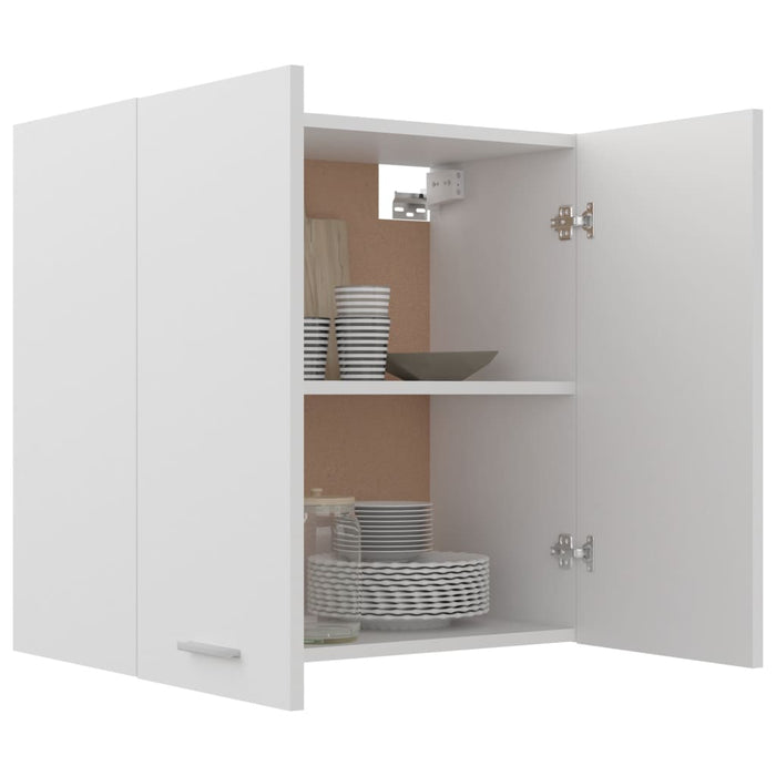 Hanging Cabinet White 60X31X60 Cm Engineered Wood Nboxln