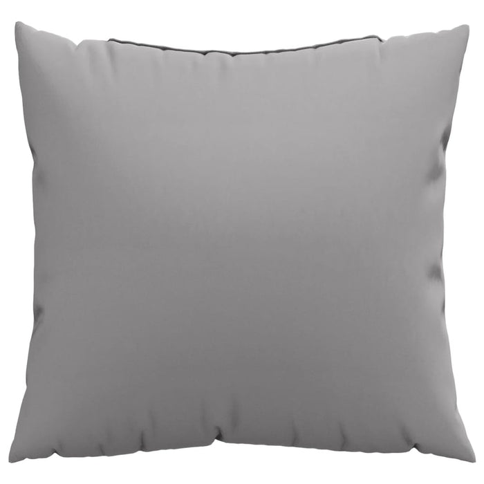 Throw Pillows 4 Pcs Grey 50X50 Cm Fabric Toattk