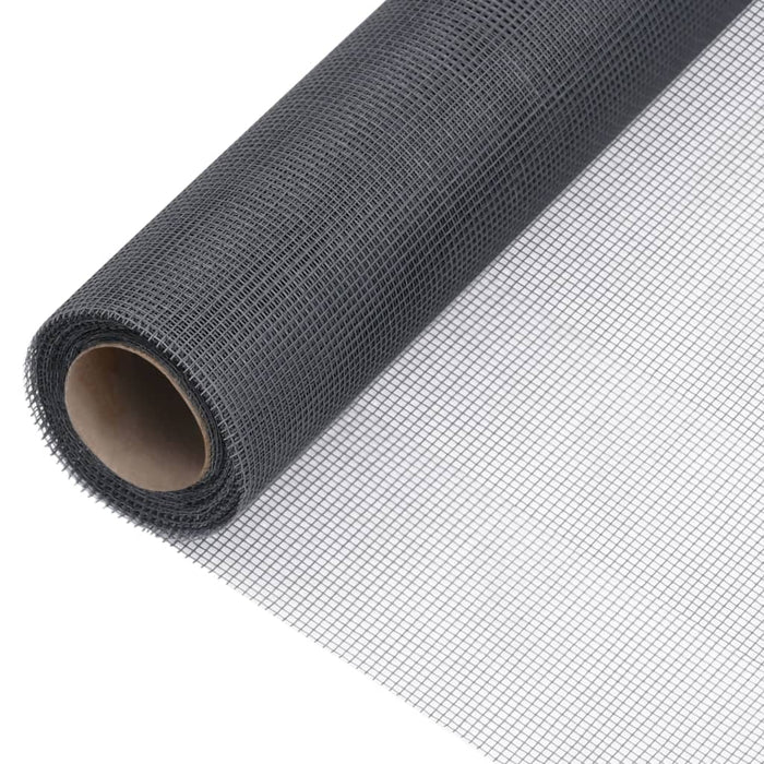 Mesh Screen Fiberglass 80X500 Cm Grey Opbnln