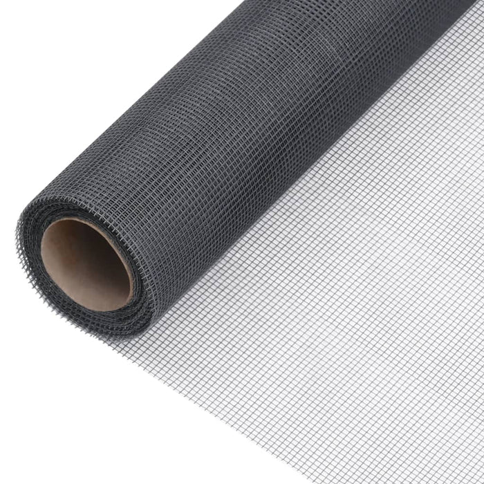 Mesh Screen Fiberglass 100X500 Cm Grey Opbnio