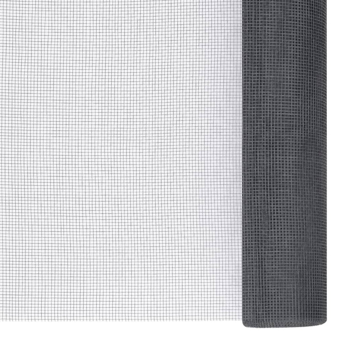 Mesh Screen Fiberglass 100X1000 Cm Grey Opbnix