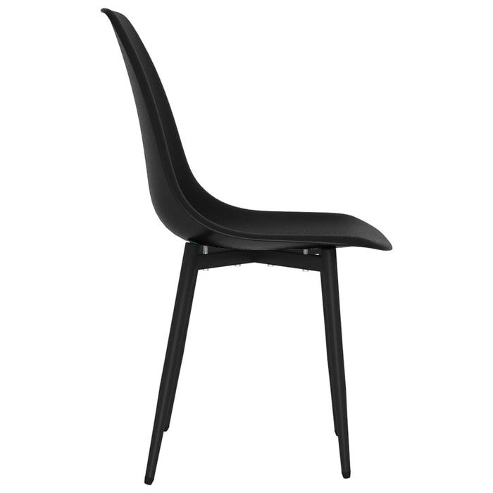 Dining Chairs 6 Pcs Black Pp Tbnxtax