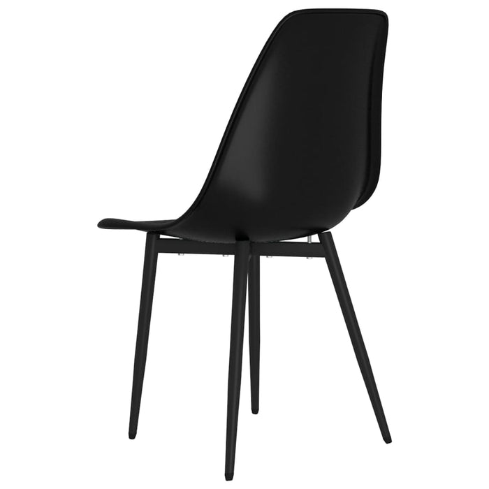 Dining Chairs 6 Pcs Black Pp Tbnxtax