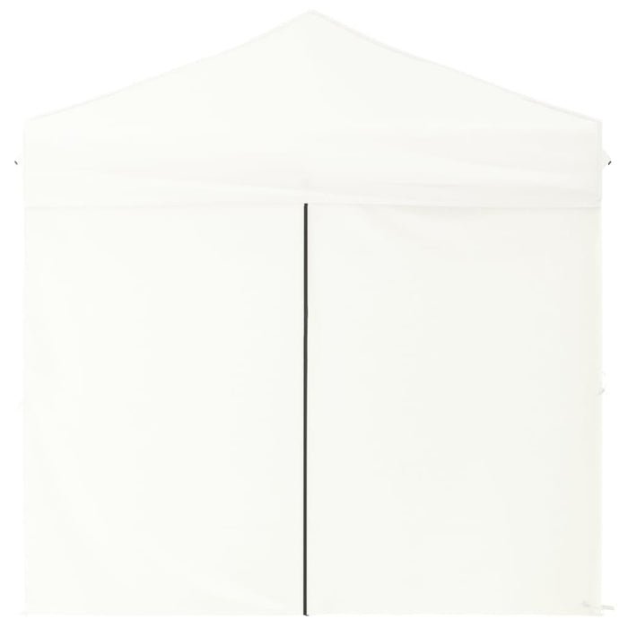 Folding Party Tent With Sidewalls White 2X2 M Ktpbt