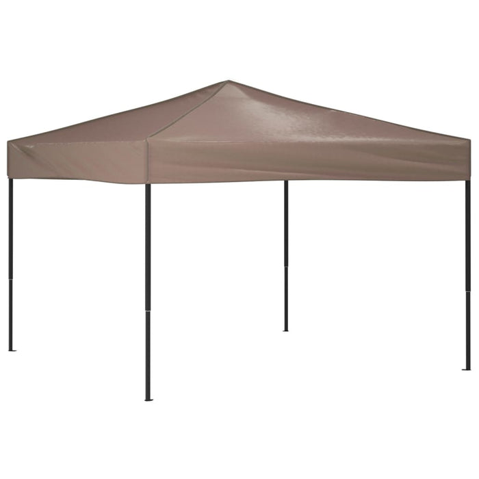 Folding Party Tent Taupe 3X3 M Ktpok