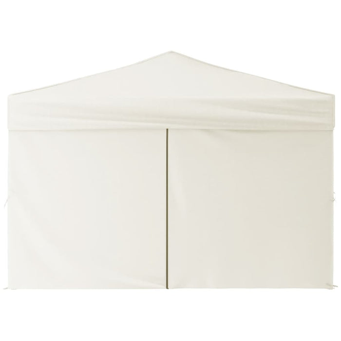 Folding Party Tent With Sidewalls Cream 3X3 M Ktpxx