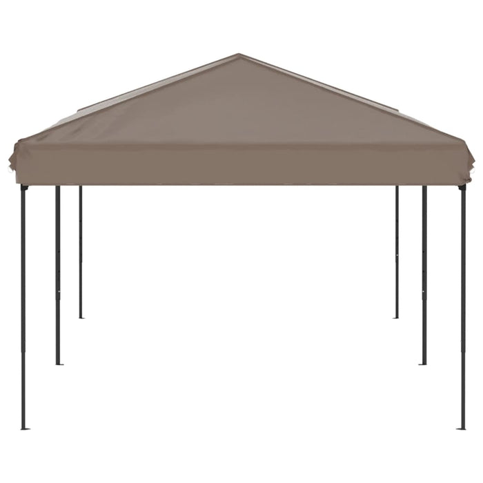 Folding Party Tent Taupe 3X6 M Ktpab