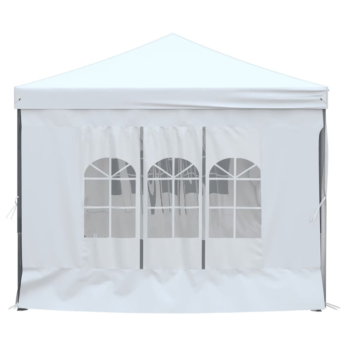 Folding Party Tent With Sidewalls White 3X6 M Ktpap