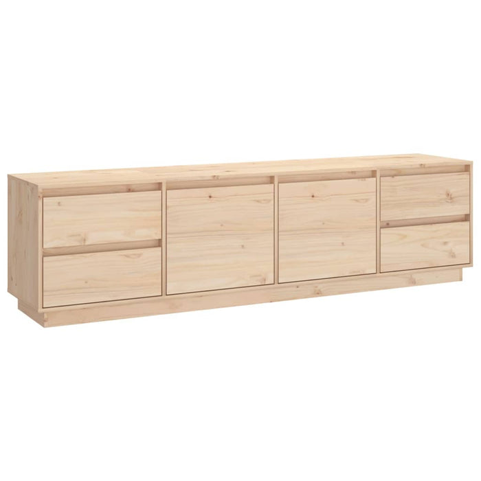 Tv Cabinet 176X37X47.5 Cm Solid Wood Pine Noatok