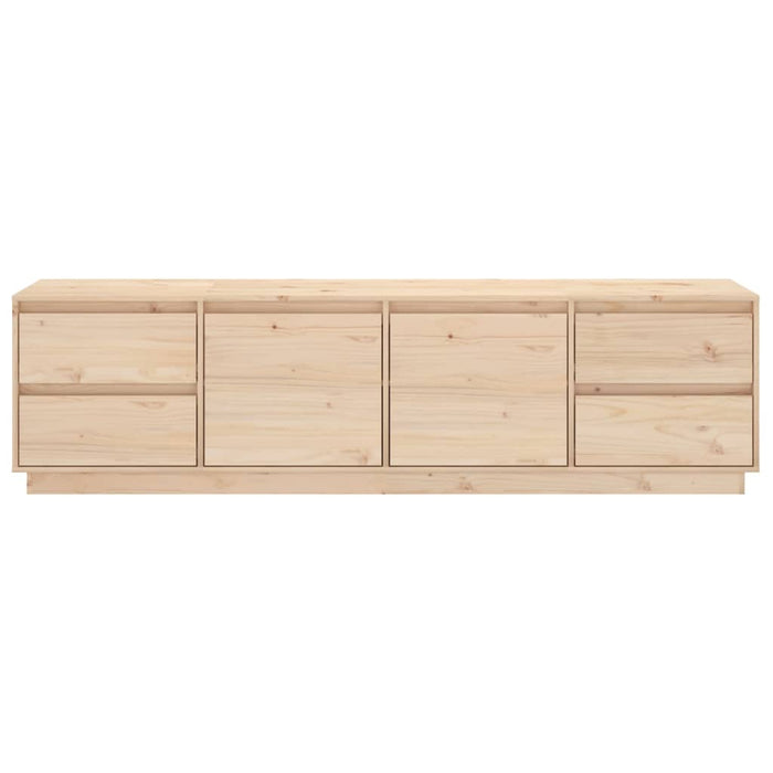 Tv Cabinet 176X37X47.5 Cm Solid Wood Pine Noatok