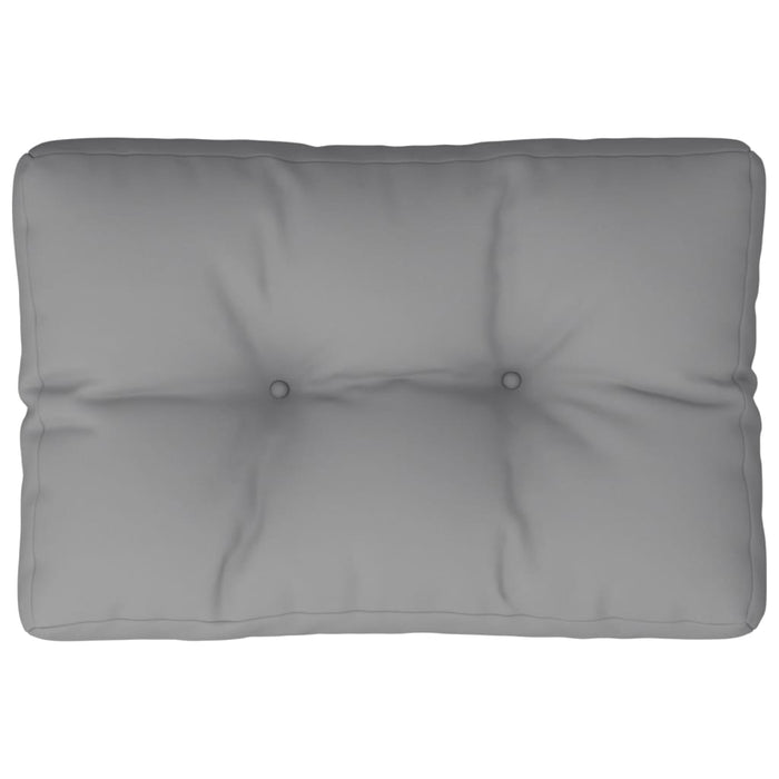 Pallet Cushion Grey 50X40X12 Cm Fabric Tlbptl