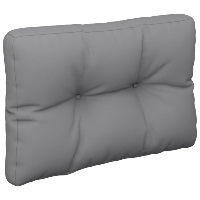 Pallet Cushion Grey 50X40X12 Cm Fabric Tlbptl