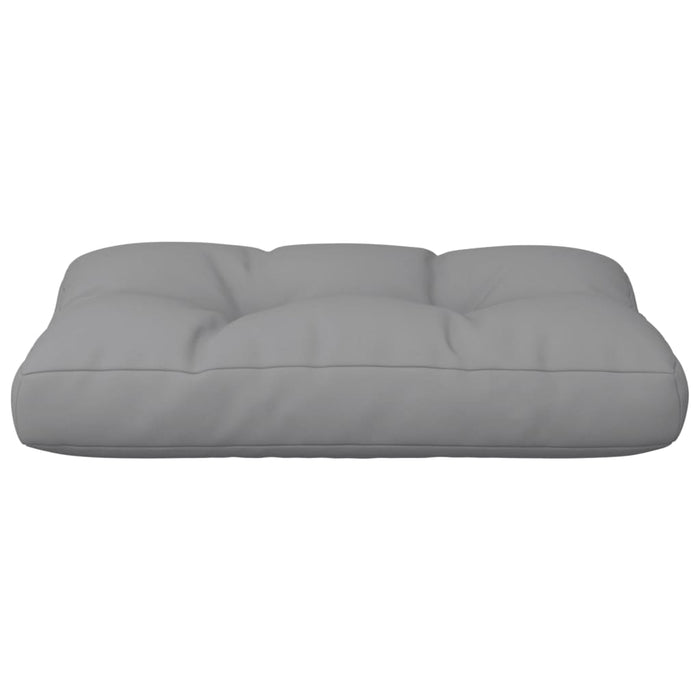 Pallet Cushion Grey 50X40X12 Cm Fabric Tlbptl