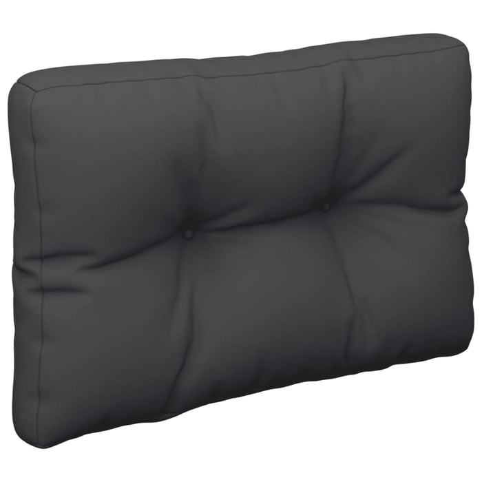 Pallet Cushion Black 50X40X12 Cm Fabric Tlbpax