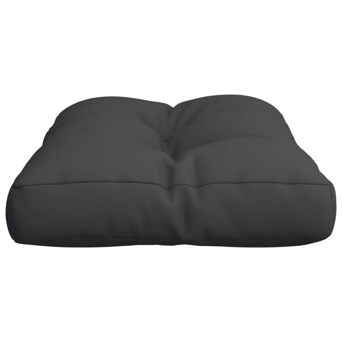 Pallet Cushion Black 50X40X12 Cm Fabric Tlbpax