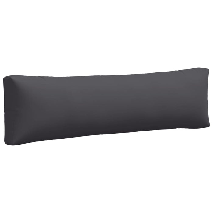 Pallet Cushions 2 Pcs Anthracite Fabric Tlbkxx