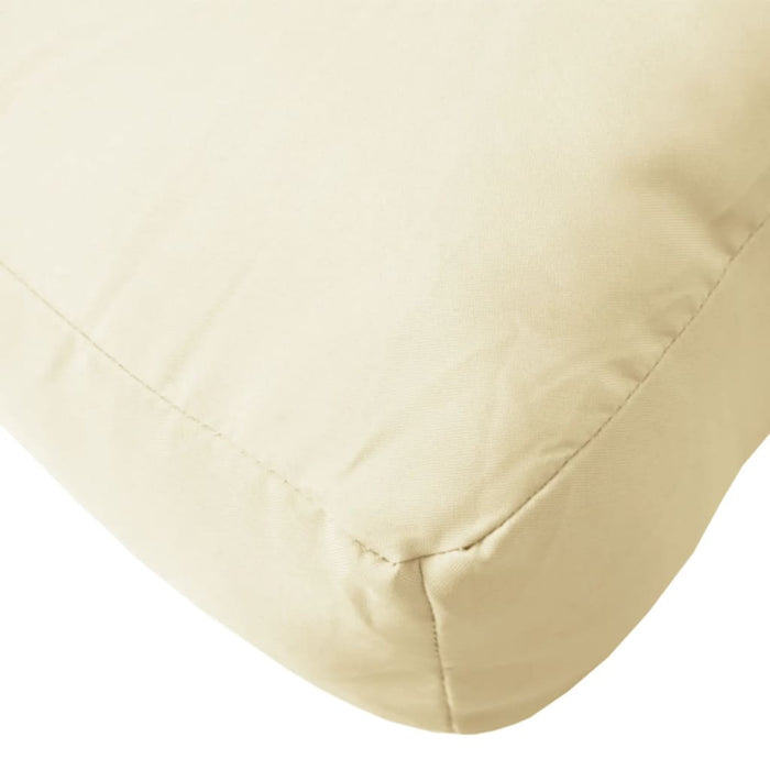 Pallet Cushions 2 Pcs Cream Fabric Tlbkxa