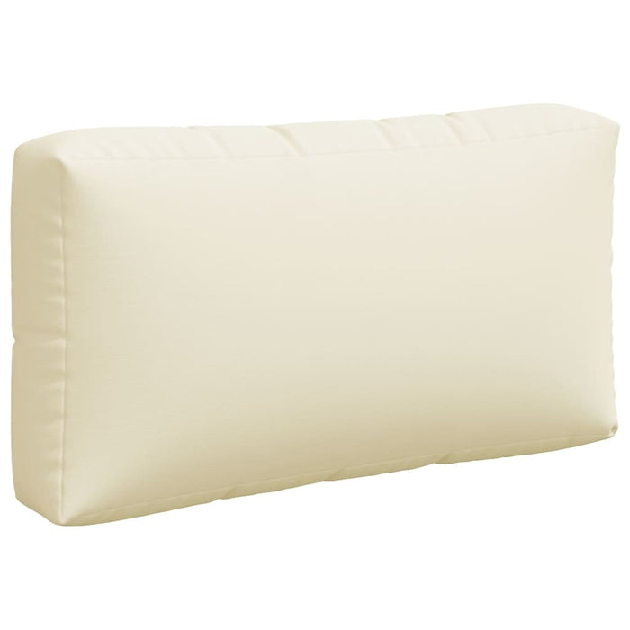 Pallet Cushions 3 Pcs Cream Fabric Tlbkal