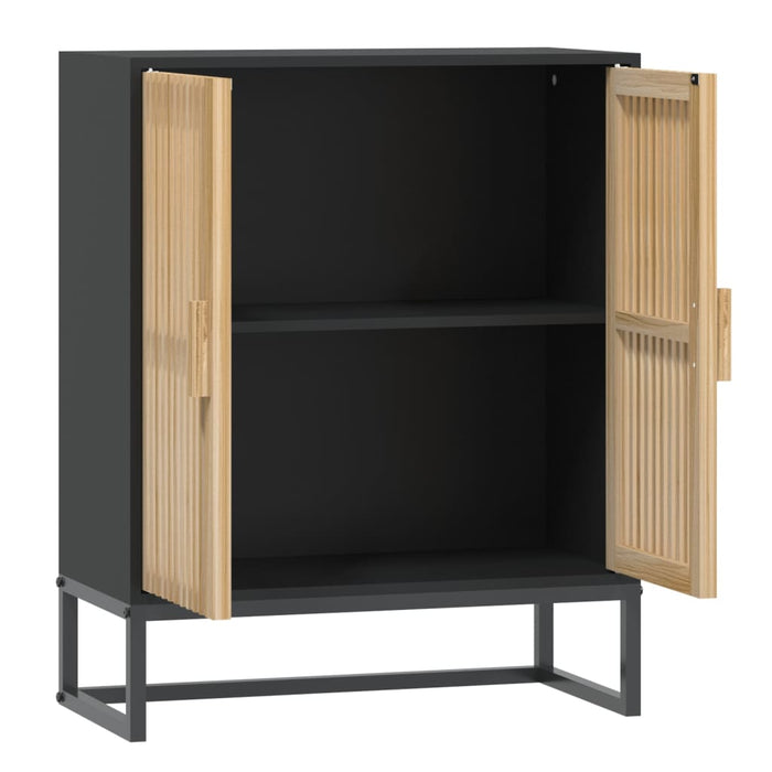 Sideboard Black 60X30X75 Cm Engineered Wood Tpxoob