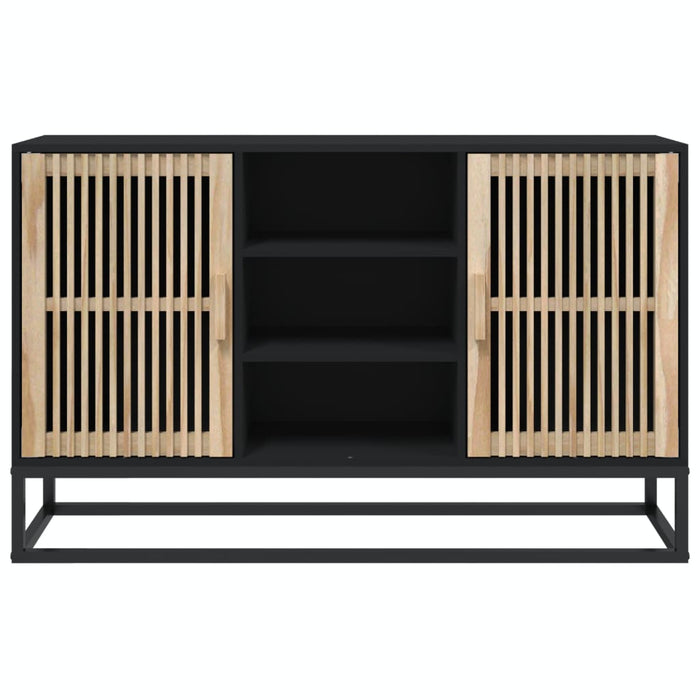 Sideboard Black 105X30X65 Cm Engineered Wood Tpxook