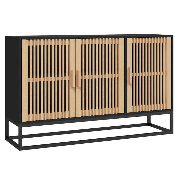 Sideboard Black 105X30X65 Cm Engineered Wood Tpxoxx