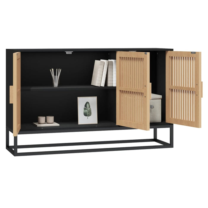 Sideboard Black 105X30X65 Cm Engineered Wood Tpxoxx