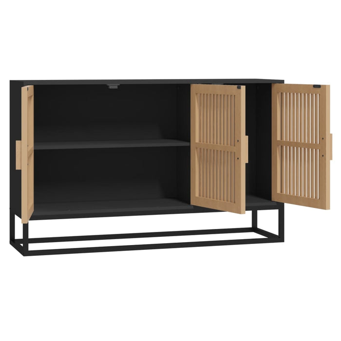 Sideboard Black 105X30X65 Cm Engineered Wood Tpxoxx