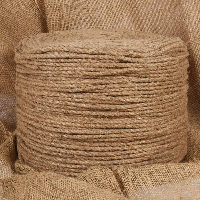 Jute Rope 100 M Long 4 Mm Thick Optitp