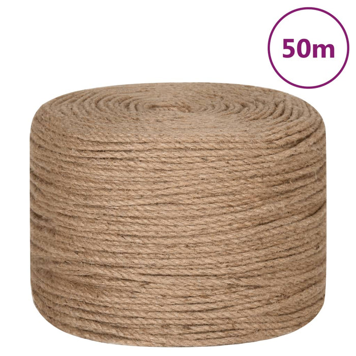 Jute Rope 50 M Long 6 Mm Thick Optitk