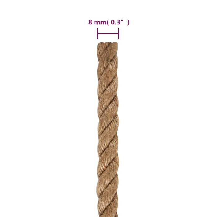 Jute Rope 25 M Long 8 Mm Thick Optiat