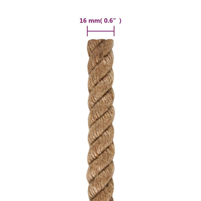 Jute Rope 25 M Long 16 Mm Thick Optilo