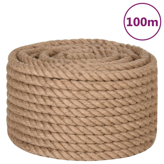 Jute Rope 100 M Long 16 Mm Thick Optilt