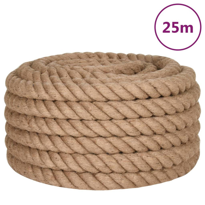 Jute Rope 25 M Long 30 Mm Thick Optiib