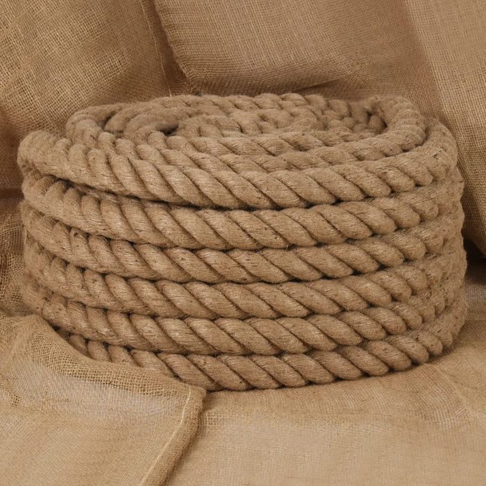 Jute Rope 25 M Long 36 Mm Thick Optiia