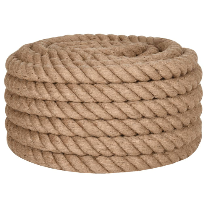 Jute Rope 5 M Long 40 Mm Thick Optiip