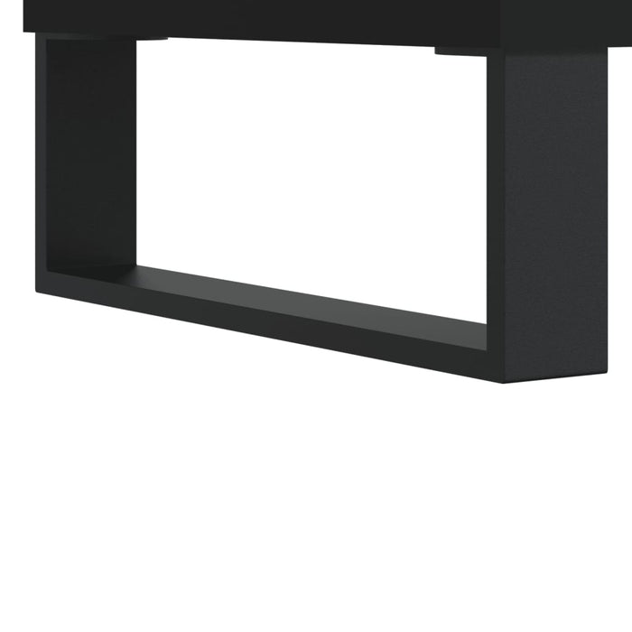 Bathroom Cabinet Black 80X33X60 Cm Engineered Wood Ntollo