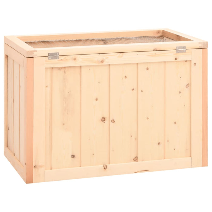 Hamster Cage 60X35.5X42 Cm Solid Wood Fir Oixtin