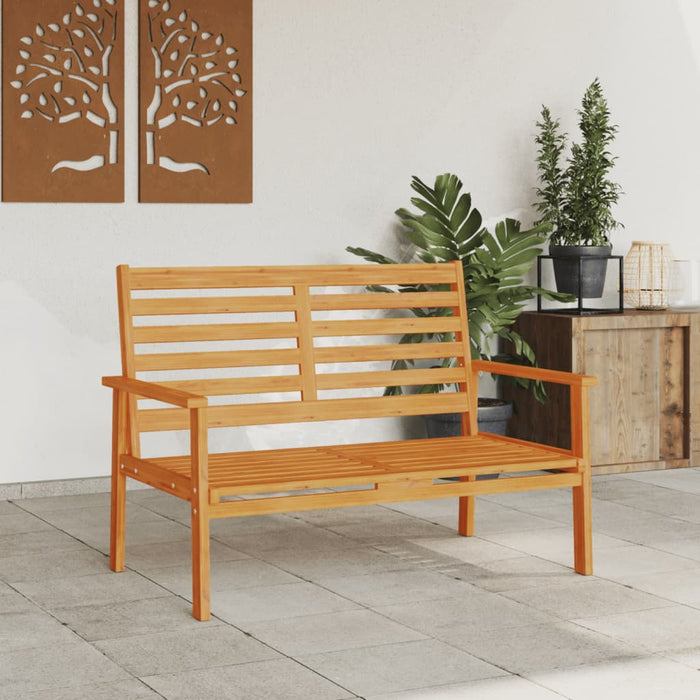 Garden Sofa Bench 120 Cm Solid Wood Acacia Tlltii