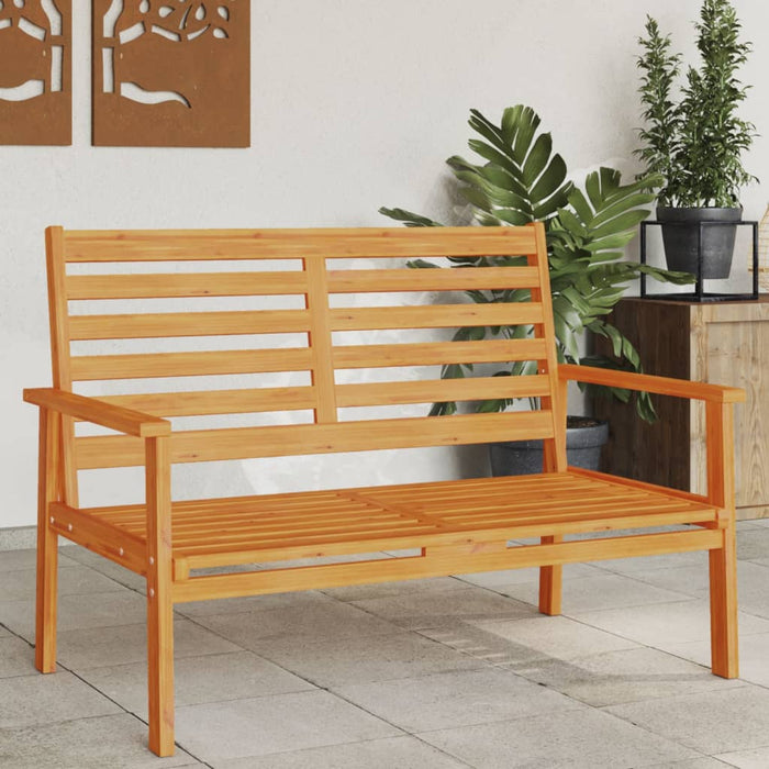 Garden Sofa Bench 120 Cm Solid Wood Acacia Tlltii