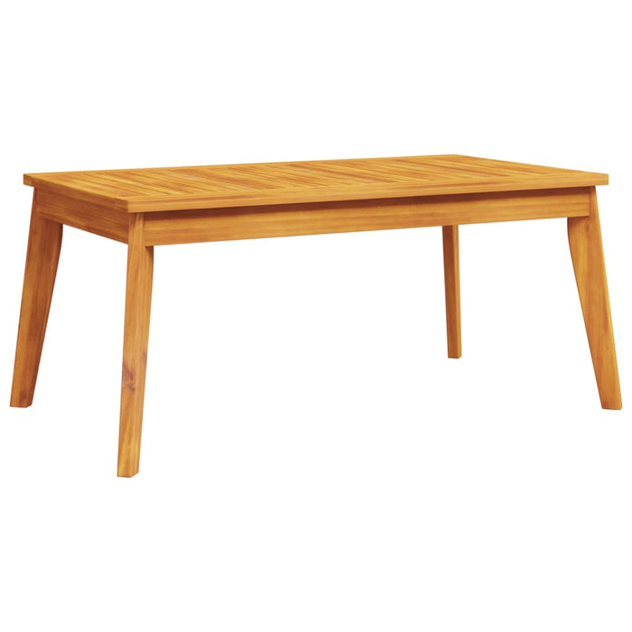 Garden Dining Table 100X55X45 Cm Solid Wood Acacia Tlltnt