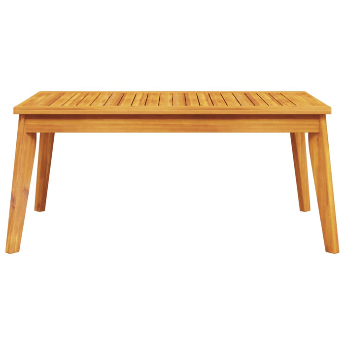 Garden Dining Table 100X55X45 Cm Solid Wood Acacia Tlltnt