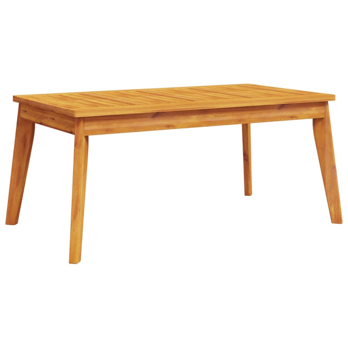 Garden Dining Table 100X55X45 Cm Solid Wood Acacia Tlltnt