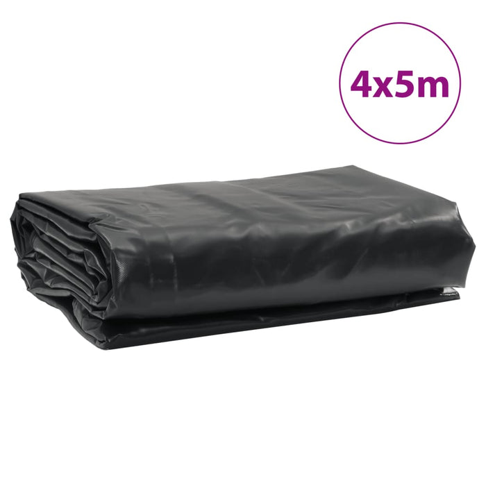 Tarpaulin Anthracite 4X5 M 650 G/M² Oplbnn