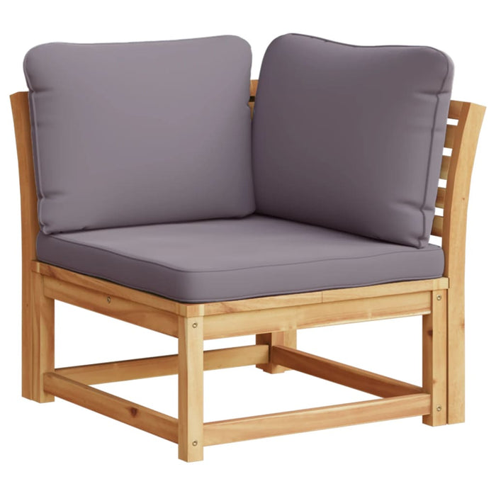 3 Piece Garden Lounge Set With Cushions Solid Wood Acacia Txoatoa