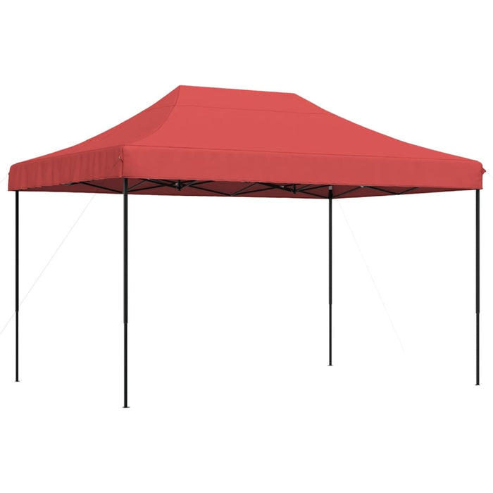 Foldable Party Tent Pop-Up Burgundy 410X279X315 Cm Abbpboo